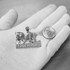 Rose Gold B4L Brothers 4 Life Mens DC Pendant