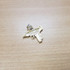Yellow Gold Uzi Submachine Gun Pendant