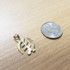 Gold African Adinkra Gye Nyame DC Pendant Necklace