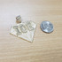 Gold ICE Bling Diamond-shape Hip-Hop Pendant