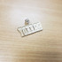 Mens Gold GREEDY Hip-hop DC Pendant