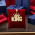 Gold Crown King Mens DC Pendant