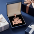 Gold Crown King Mens DC Pendant