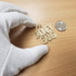 Gold MONEY GANG Hip-Hop DC Pendant