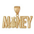Gold Money Bag Cash Dollar Hip-Hop DC Pendant
