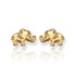 14K Yellow Gold Elephant Stud Earrings
