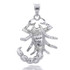 Gold Big Scorpion Pendant