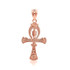 Gold Egyptian Ankh 3D Charm Necklace