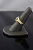 Gold Marijuana Weeds Leafs Mens Ring