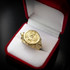Gold Ancient Egyptian Mythology Scarab Beetle Anubis Horus Ring