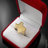 Solid Gold Texas Ring