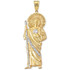 Gold Saint Jude Large DC Pendant