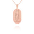 Gold Hathor Egyptian Mother Goddess of Love, Beauty and Feminine Power Pendant Necklace