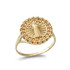 Gold Saint Benedict Women's Ring