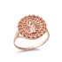 Gold Santa Muerte Women's Ring