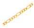 Gold 4.68mm Figaro Chain
