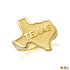 Gold Texas State Map Ring