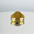 Men's Yellow Gold Letter Initial Octagon Signet Ring