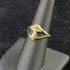 Yellow Gold Mushroom Women's Ring