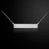 14K White Gold Name Bar Diamond Necklace