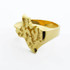 Yellow Gold Texas Nugget Ring