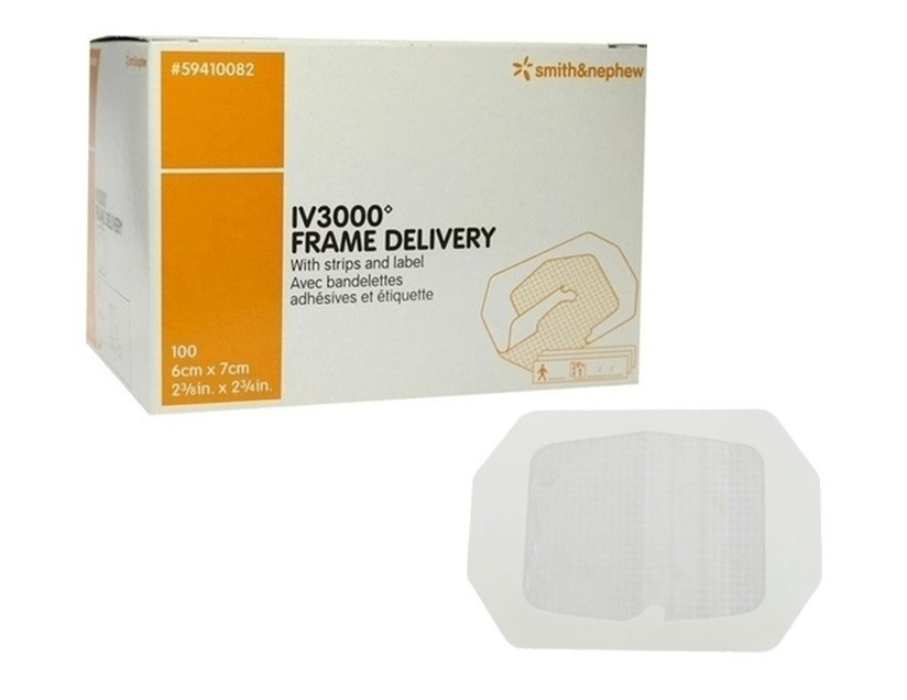 IV3000 Catheter Dressing Frame Delivery 6cm x 7cm - ZebraVet IV3000 Catheter Dressing Frame Delivery 6cm x 7cm - ZebraVet