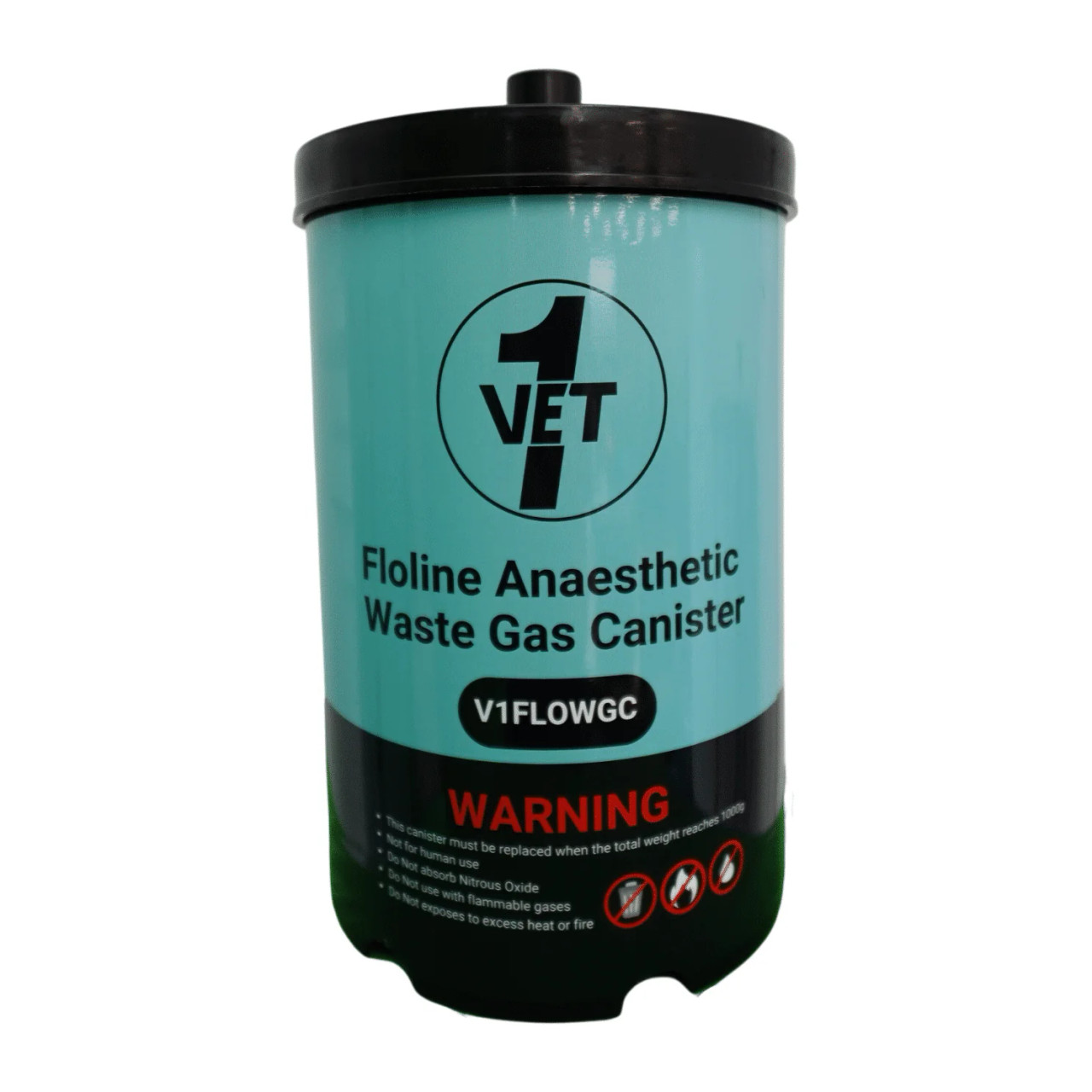 Anaesthetic Waste Gas Canister - 1200gm (200gm Absorption)