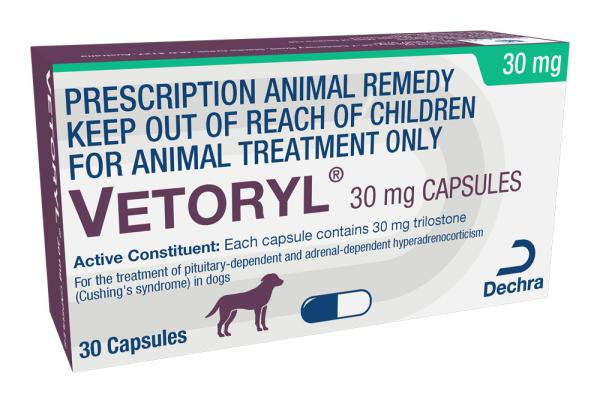 Vetoryl Algorithm Vetoryl 30mg Capsules 30s - ZebraVet