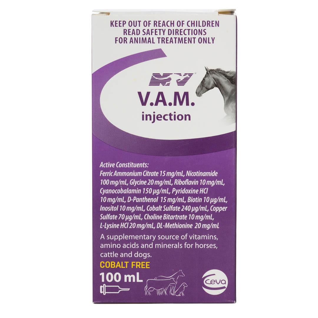 Vpam Injection Vam Minus Cobalt Injection - 100ml - ZebraVet