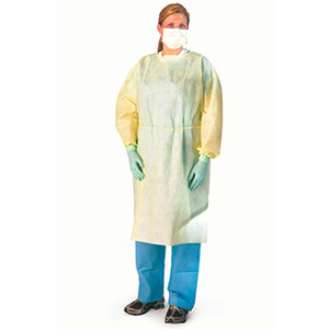 Isolation Gown Fluid Resistant - 10 Pack Isolation Gown Fluid Resistant - 10 Pack