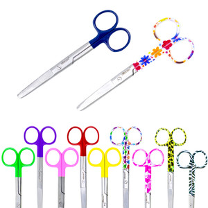 Straight Scissors Assorted Colours & Patterns