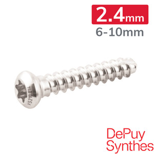 2.4mm Self-Tapping Cortex Screws: 6-10mm