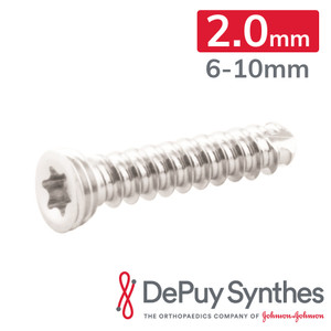 2.0mm Self-Tapping Locking Screws: 6-10mm
