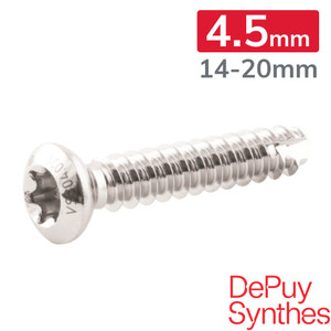 4.5mm Self-Tapping Cortex Screws: 14-20mm
