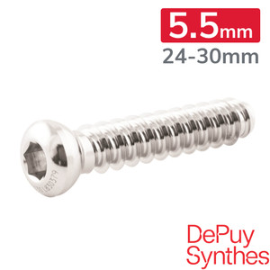 5.5mm Self-Tapping Cortex Screws: 24-30mm