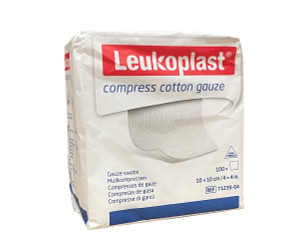 Leukoplast Gauze Swabs 10cm - 100 Pack