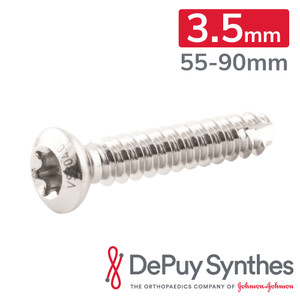 3.5mm Self-Tapping Cortex Screws: 55-90mm