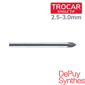 K-Wire Trocar / Single Tip: 2.5 - 3.0mm