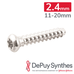 2.4mm Self-Tapping Cortex Screws: 11-20mm