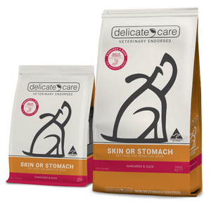 Delicate Care: Canine Skin or Stomach - Kangaroo & Duck