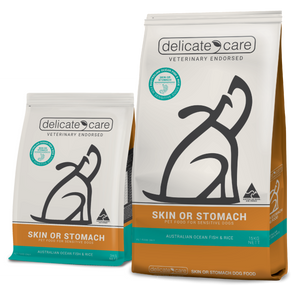 Delicate Care: Canine Skin or Stomach - Fish & Rice
