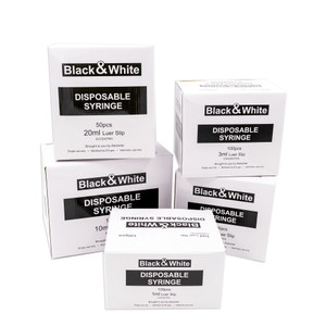 ZebraVet Syringes - Black & White