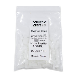 Syringe Stopper - ZebraVet - Pack of 100