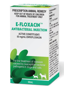 E-Floxacin Antibacterial Injection - 100mL
