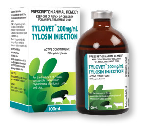 Tylovet 200mg/mL Injection - 100mL