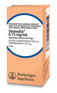 VETMEDIN Injectable (Dogs) VETMEDIN Injectable Solution 5 mL (Dogs)