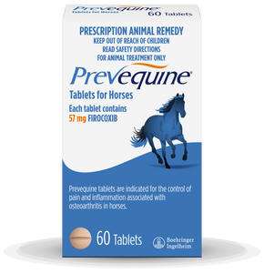 PREVEQUINE 57 mg 60 Tablets (Horses)