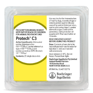 PROTECH C3 (25 x 1 Dose Vials) (Dogs)
