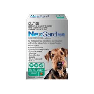 NEXGARD Chewables Dogs 10.1 - 25 kg - 1 Chewable