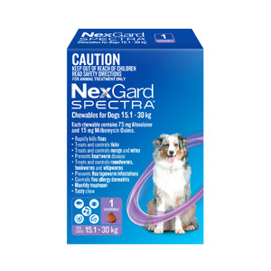NEXGARD Spectra Chewables Dogs 15.1 - 30 kg 1 Chewable